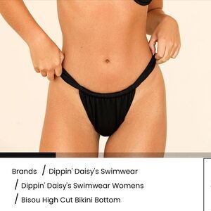 Dippin' Daisy's Black Bikini Bottom